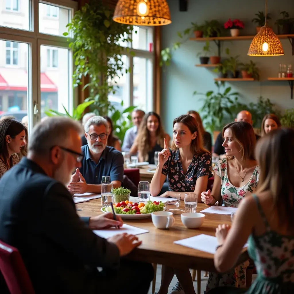 Modern office workspace